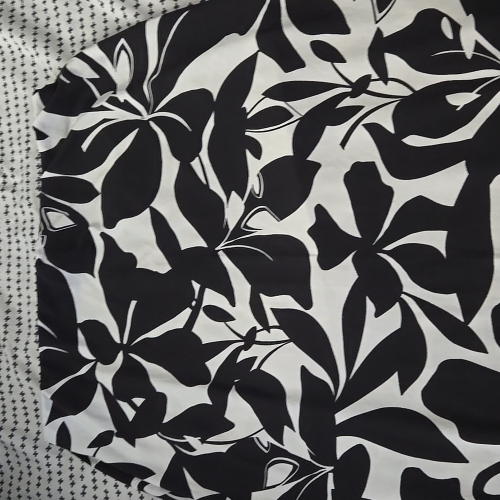Black and White Skirt
